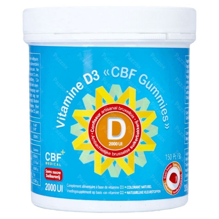 Vitamine D Cbf 2000ui Gummies 150