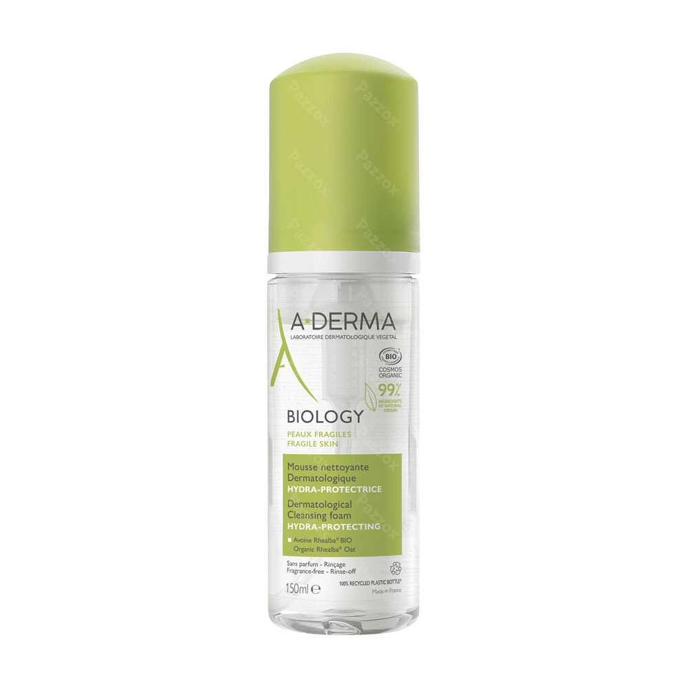 A-Derma Biology Hydraterend en Beschermend Reinigingsschuim 150ml