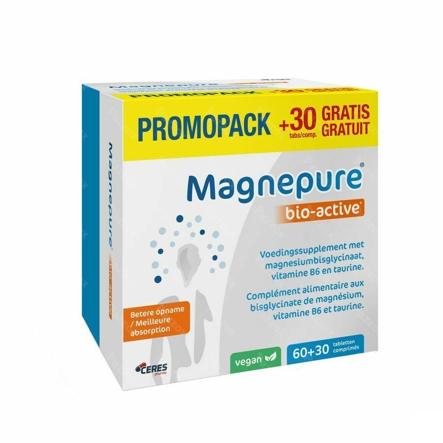 BioActive Magnepure Promopack 60+30 Gratis