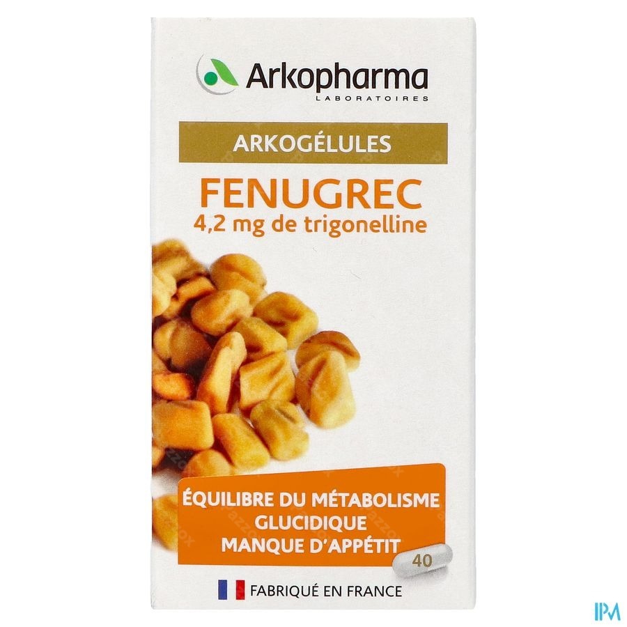 Arkogelules Fenugrec Comp 40