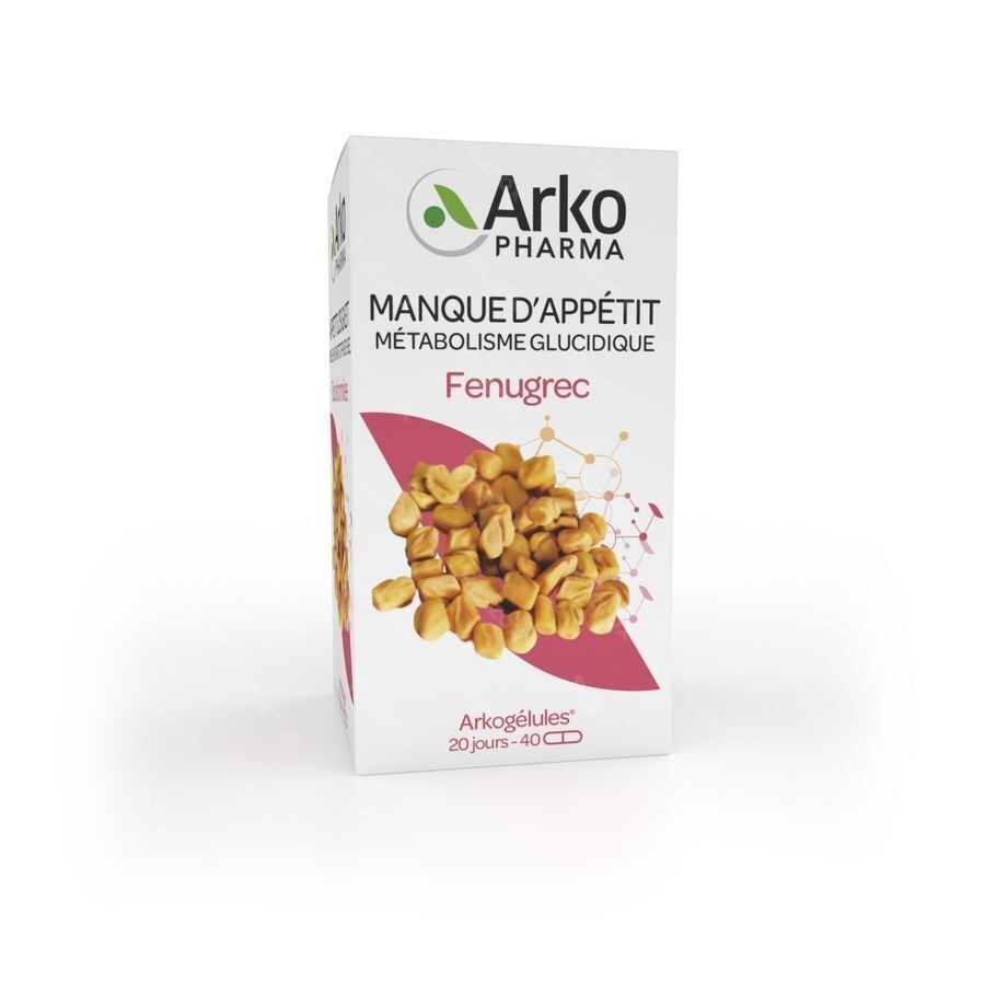 Arkogelules Fenugrec Comp 40