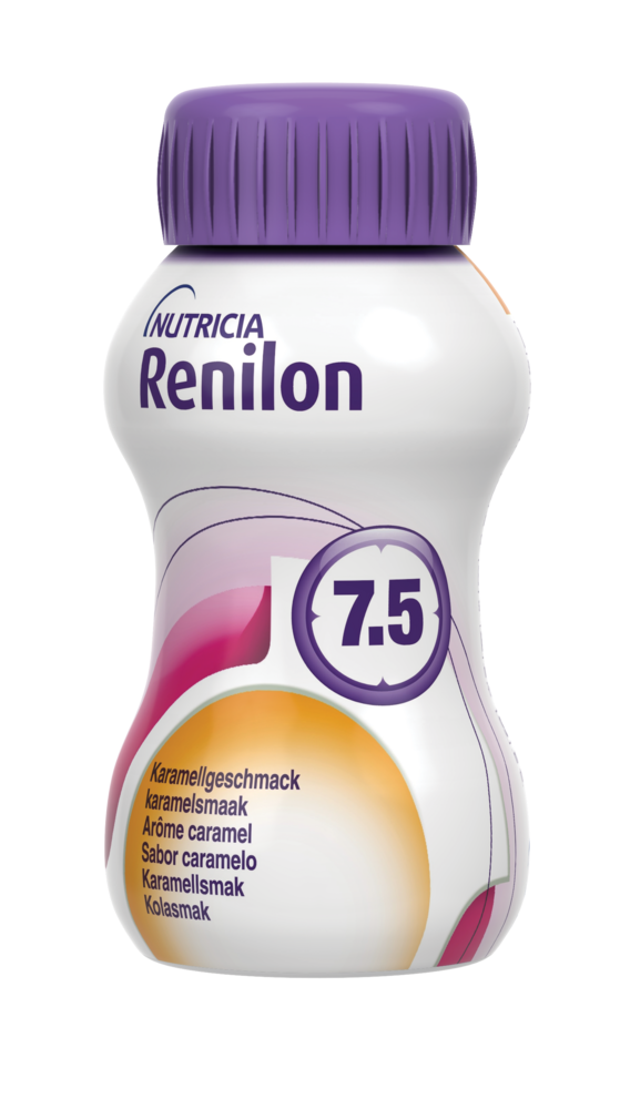 Renilon 7.5 Karamel Fles 4x125ml 177026 Nf