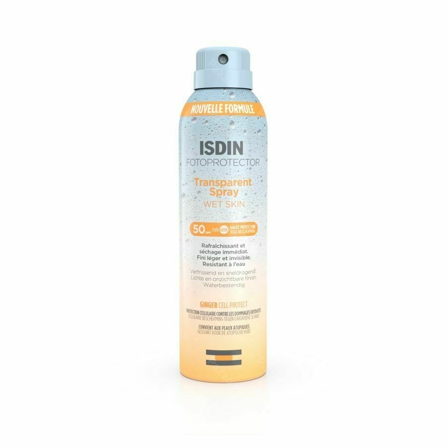 Isdin Fotoprotector Transparant Wet Spray SPF50+ 250ml