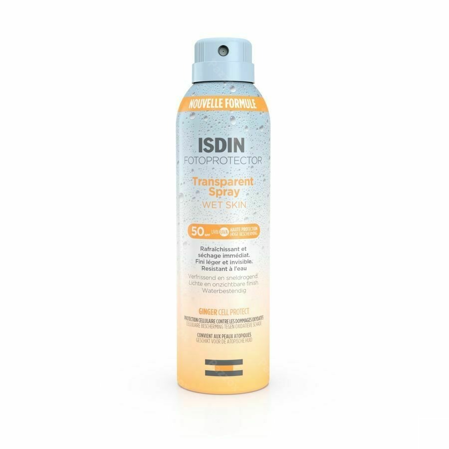 Isdin Fotoprotector Transparant Wet Spray SPF50+ 250ml