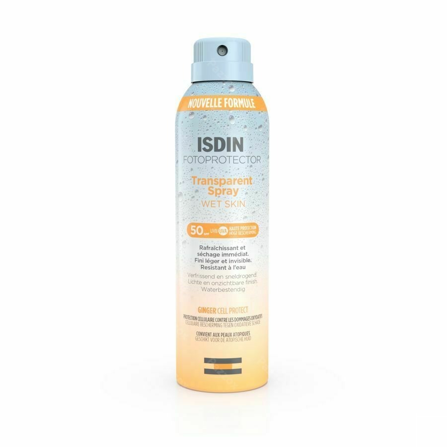 Isdin Fotoprotector Transparant Wet Spray SPF50+ 250ml