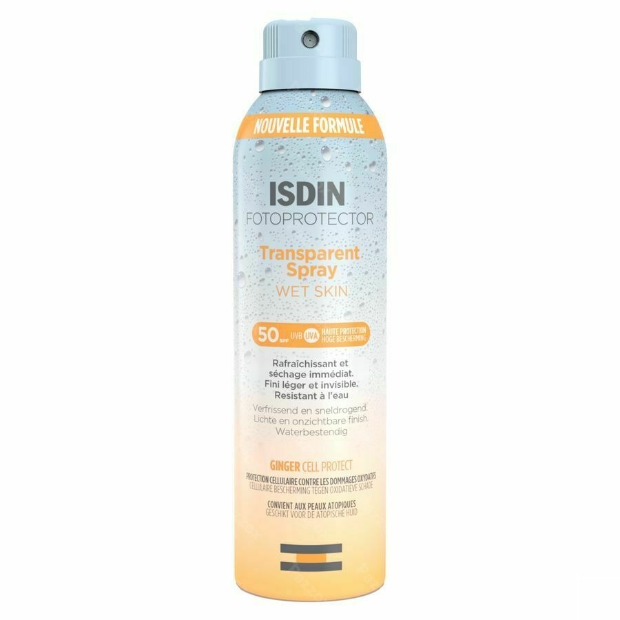 Isdin Fotoprotector Transparant Wet Spray SPF50+ 250ml