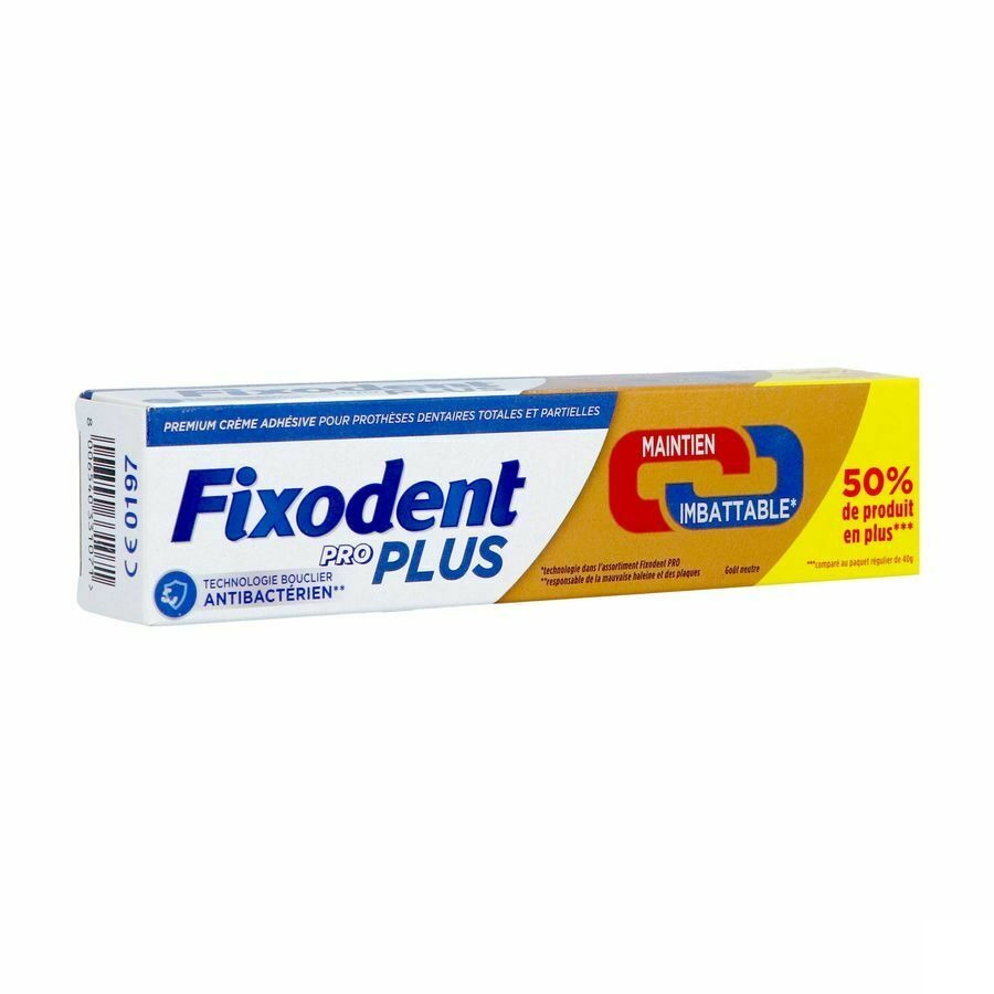 Fixodent Proplus Dual Power Tube 60g