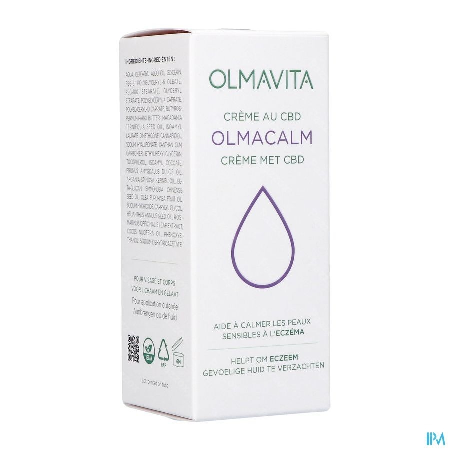 Olmacalm Creme Cbd Eczema 50ml