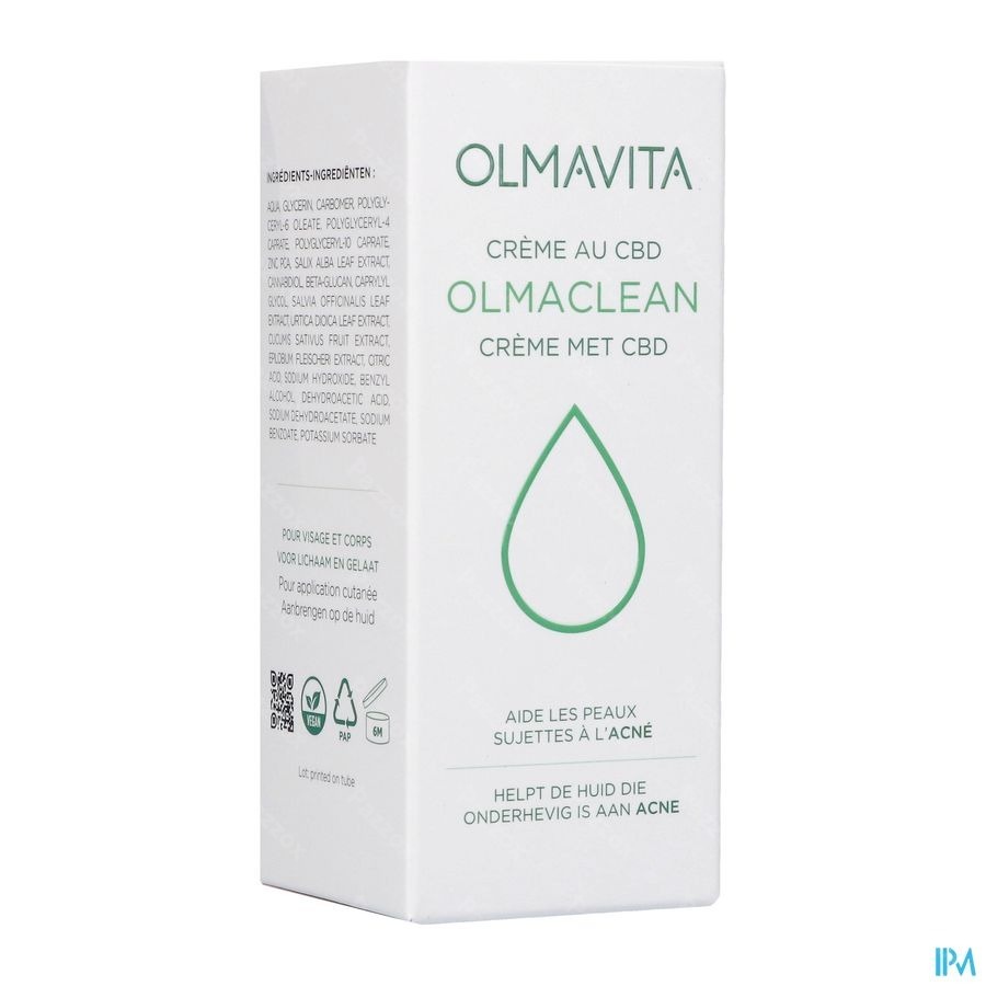 Olmaclean Creme Cbd Acne 50ml