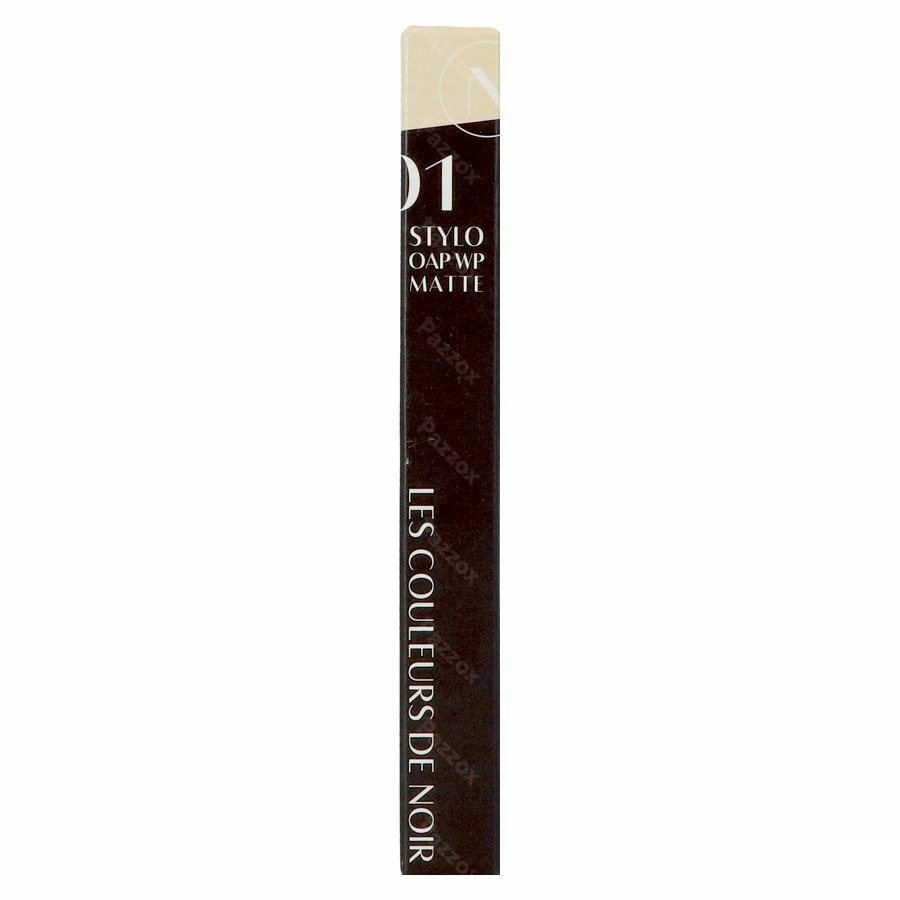 Couleurs De Noir Stylo Oap Wtp Matte 01