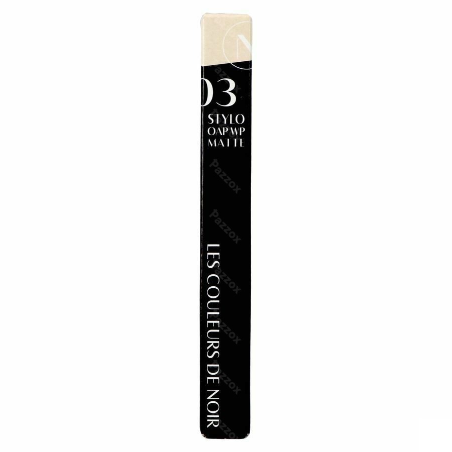 Couleurs De Noir Stylo Oap Wtp Matte 03