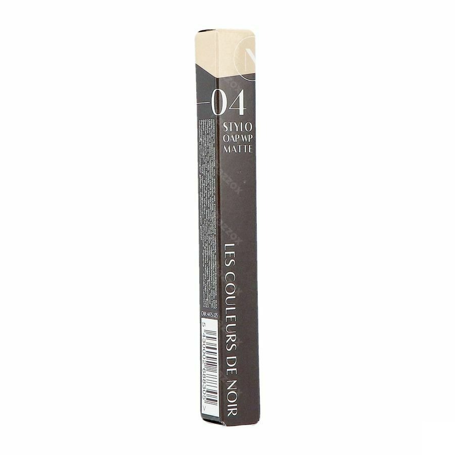 Couleurs De Noir Stylo Oap Wtp Matte 04