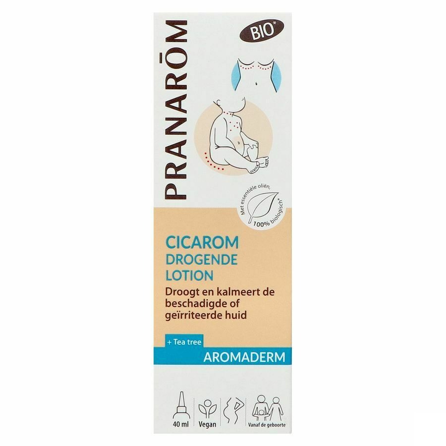 Pranarôm Aromaderm Cicarom Uitdrogende Lotion Bio 40ml