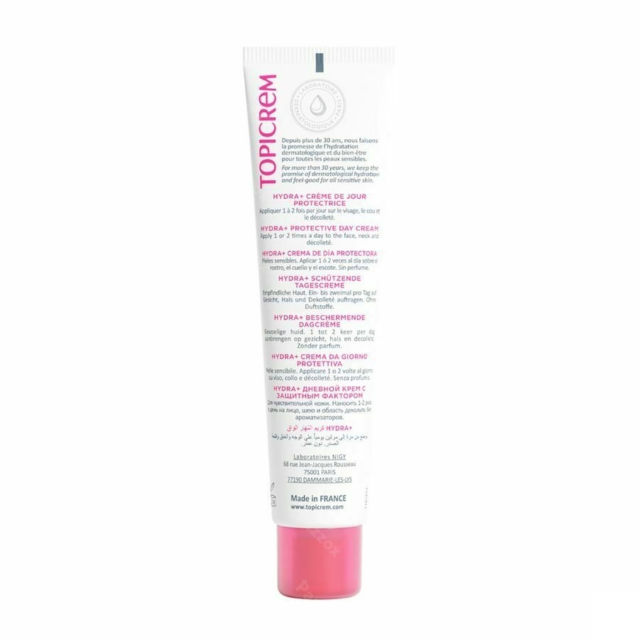 Topicrem Hydra+ Cr Jour Protectrice Ip50 40ml Nf