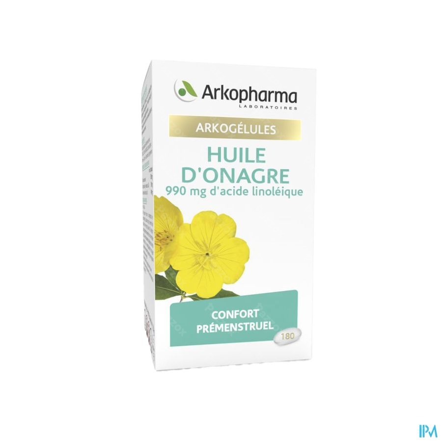 Arkogelules Huile Onagre Comp 180