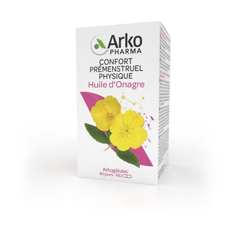 Arkogelules Huile Onagre Comp 180