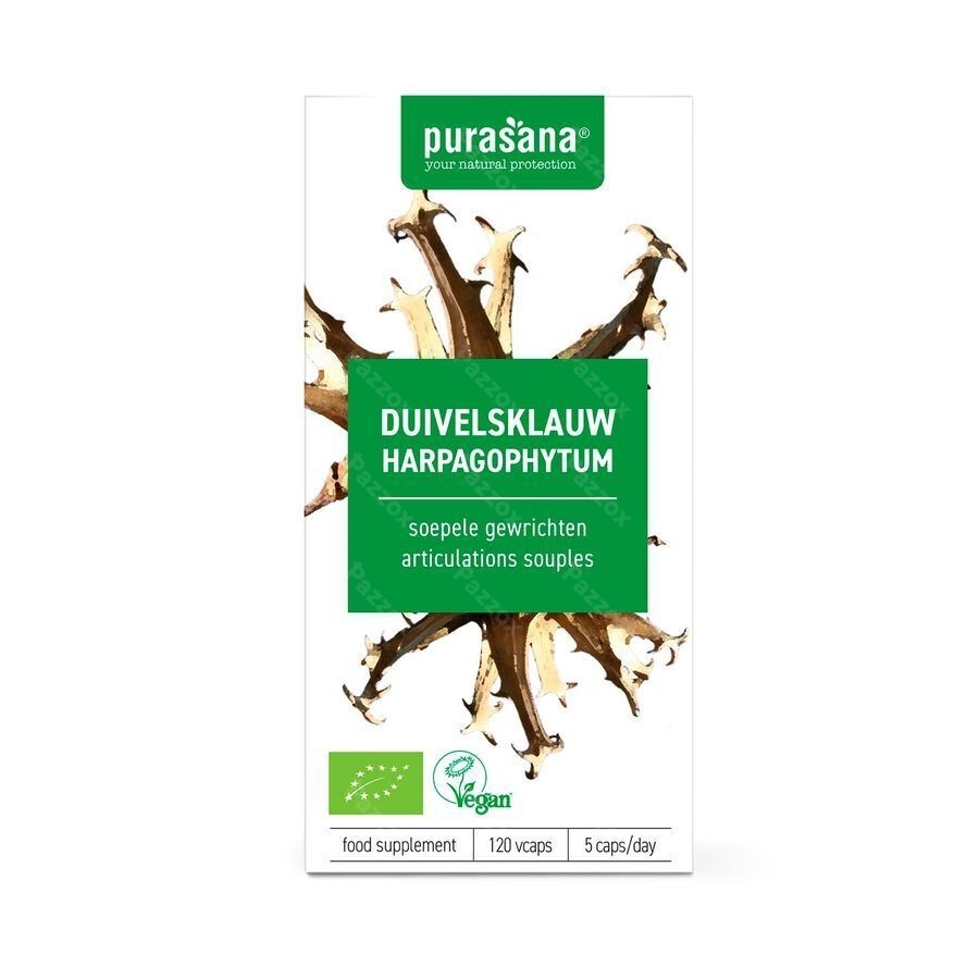 Purasana Vegan Harpagophylum 300mg Bio V-caps 120