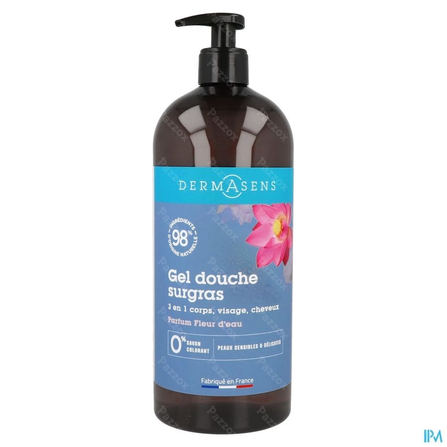 Marque V Dermasens 3-en-1 Gel Douche Fleur d'Eau 1l