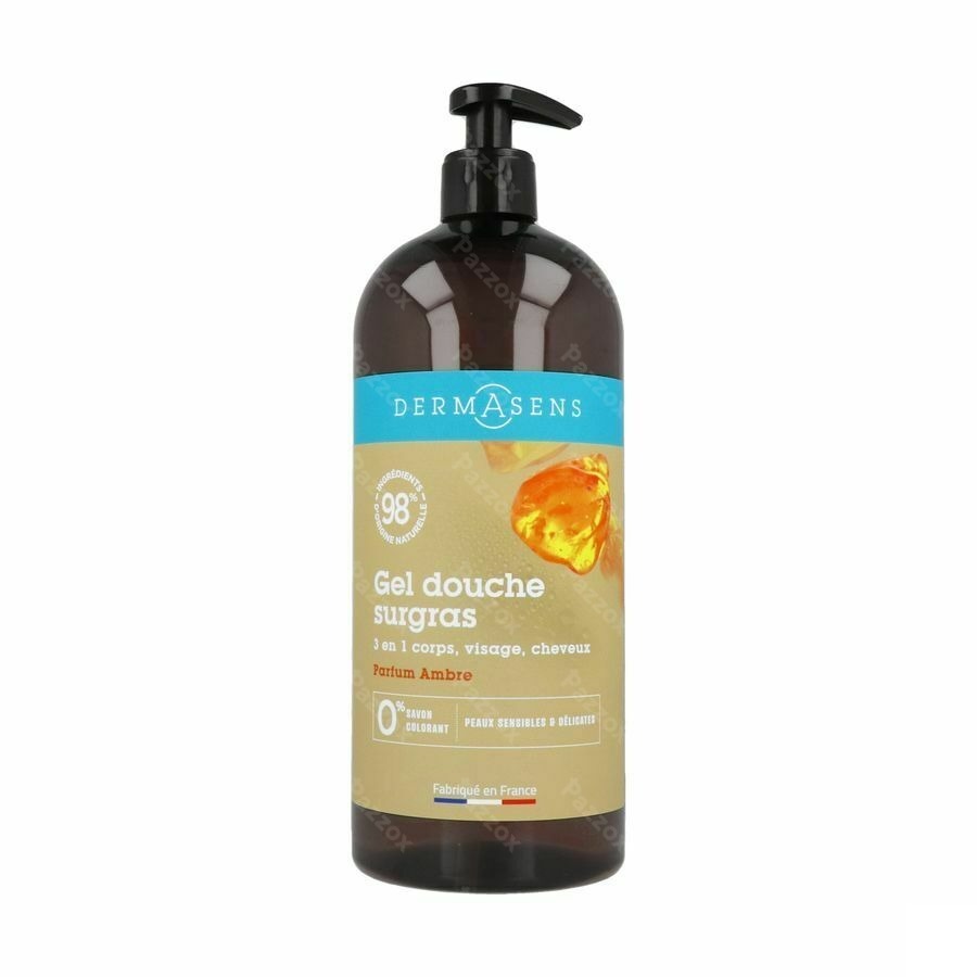 Marque V Dermasens Gel Douche Surgras 3en1 Ambre1l