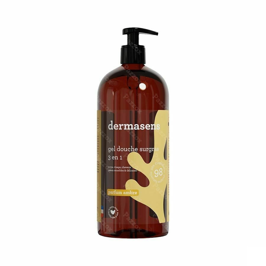 Marque V Dermasens Gel Douche Surgras 3en1 Ambre1l