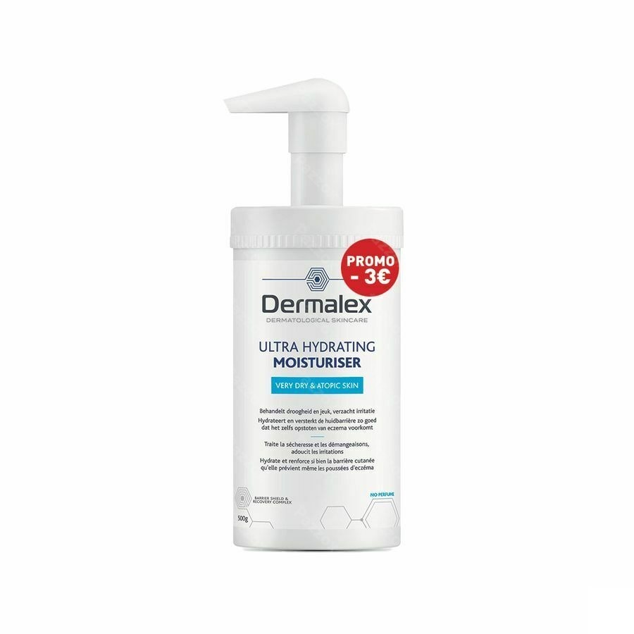 Dermalex Ultra Hydrating Moist 500ml -€3 Promo