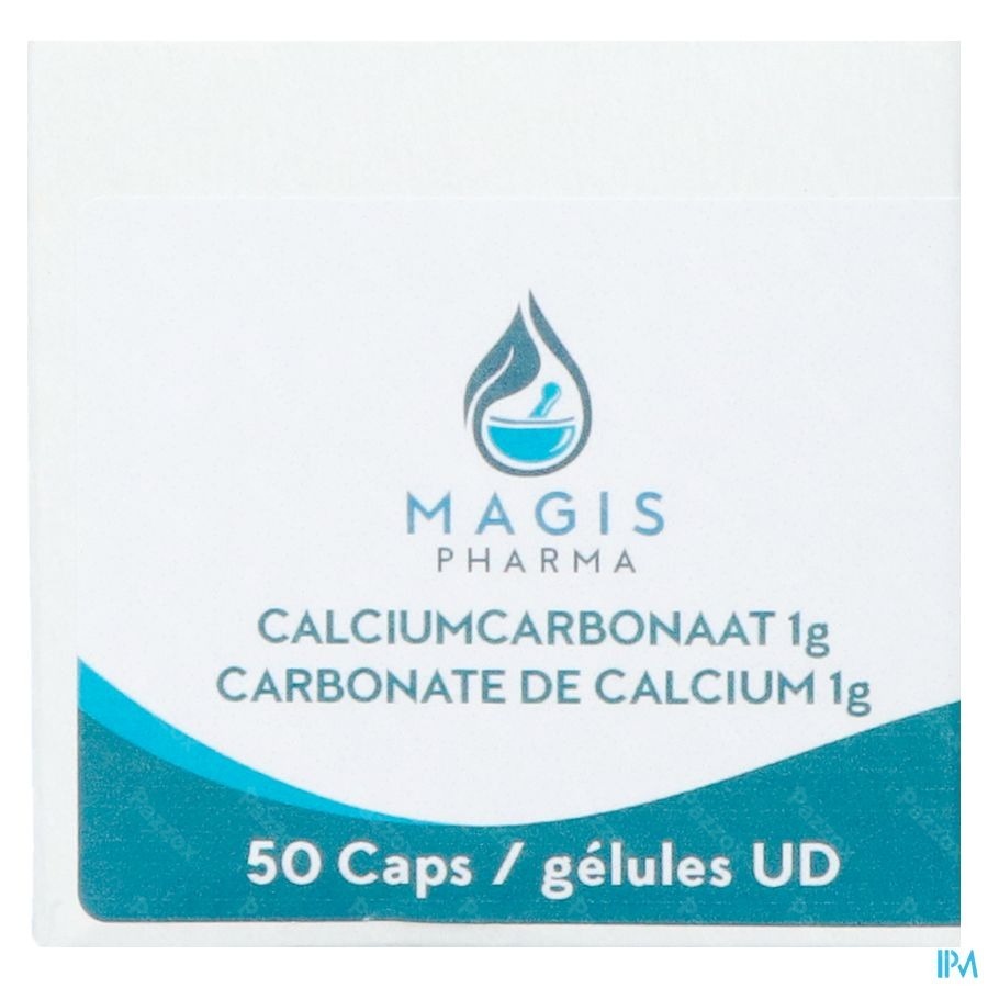 Calcium Carbonate 1g Comp 50 Magis