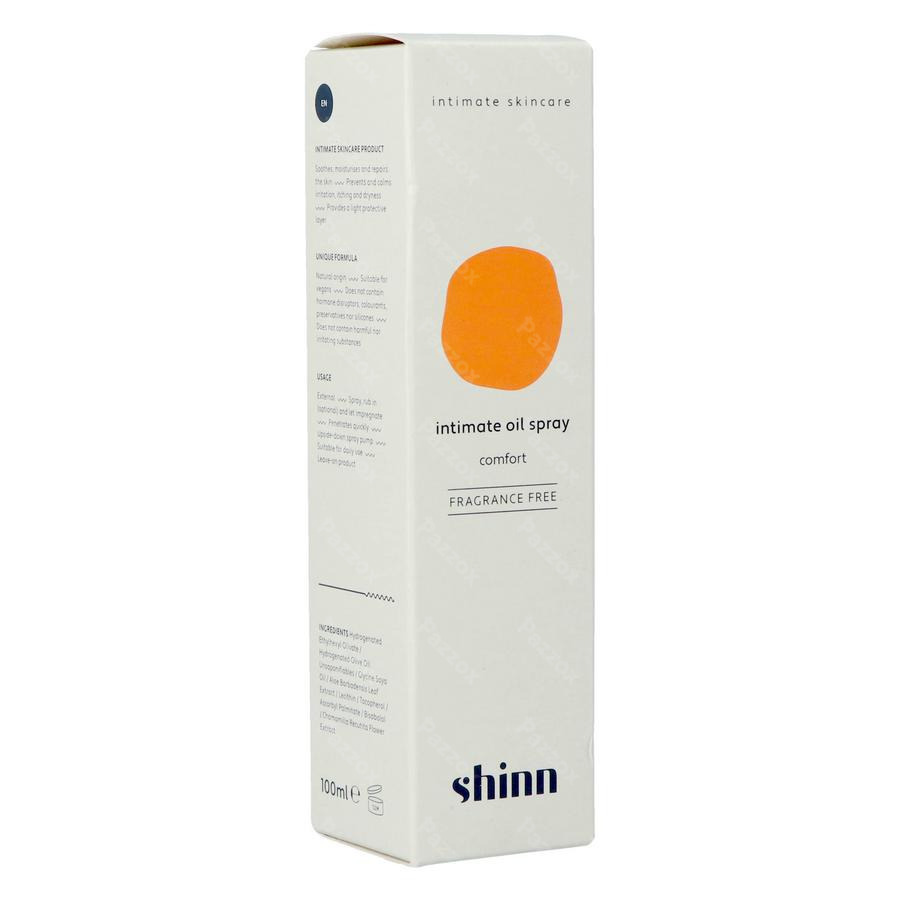 Shinn Intimate Oil Spray Comfort Sans Parfum 100ml