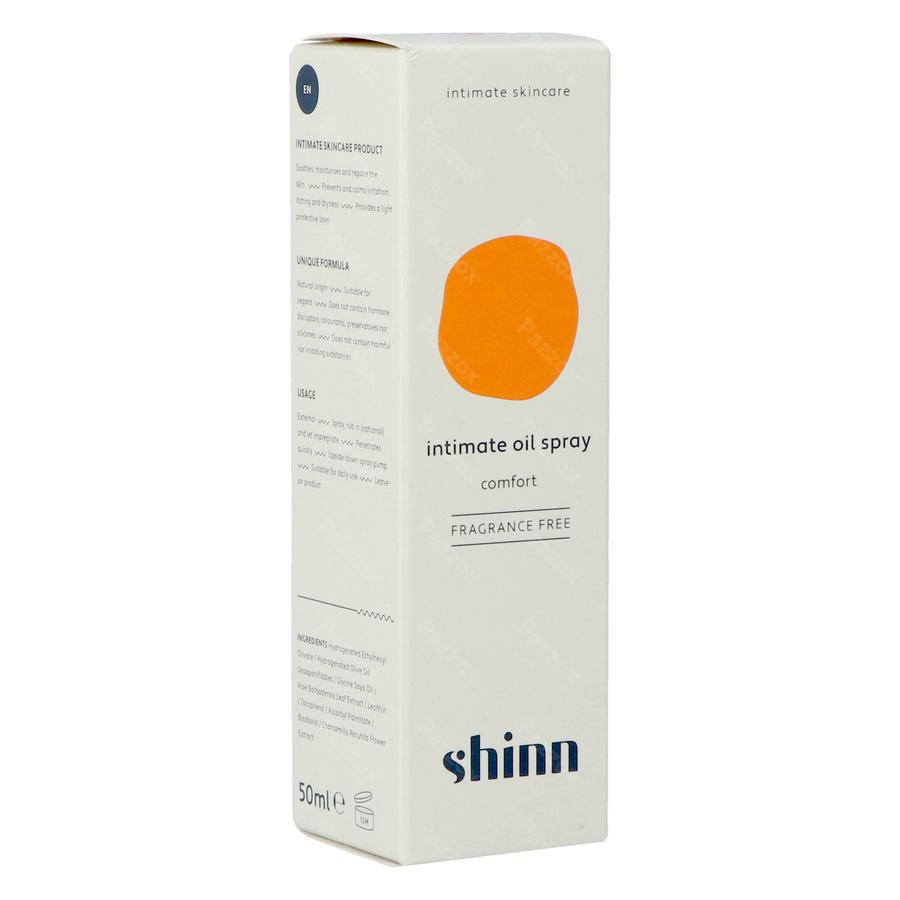 Shinn Intimate Oil Spray Comfort Sans Parfum 50ml