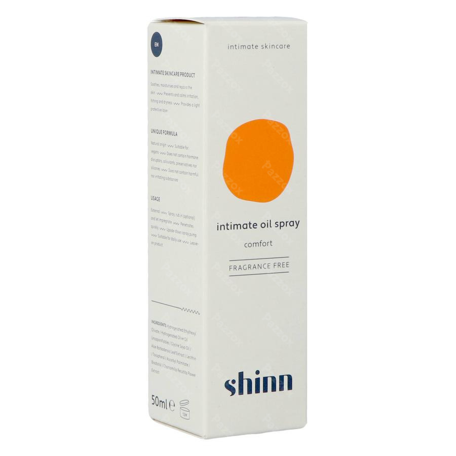 Shinn Intimate Oil Spray Comfort Sans Parfum 50ml