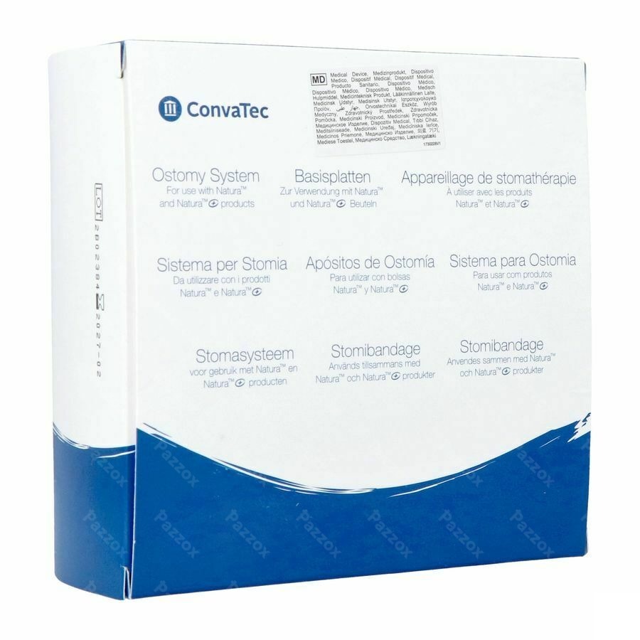Natura Stomahesive Flexibele Plaat 70mm 420219