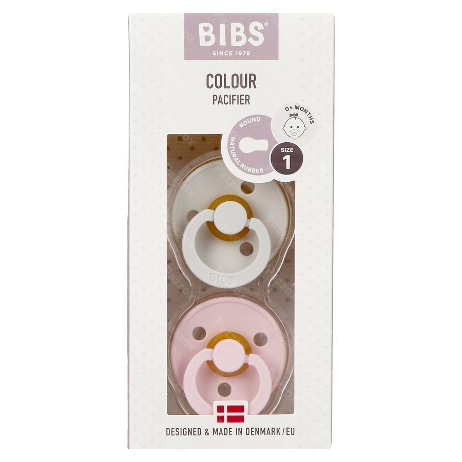 Bibs 1 Fopspeen Duo Haze/blossom 2