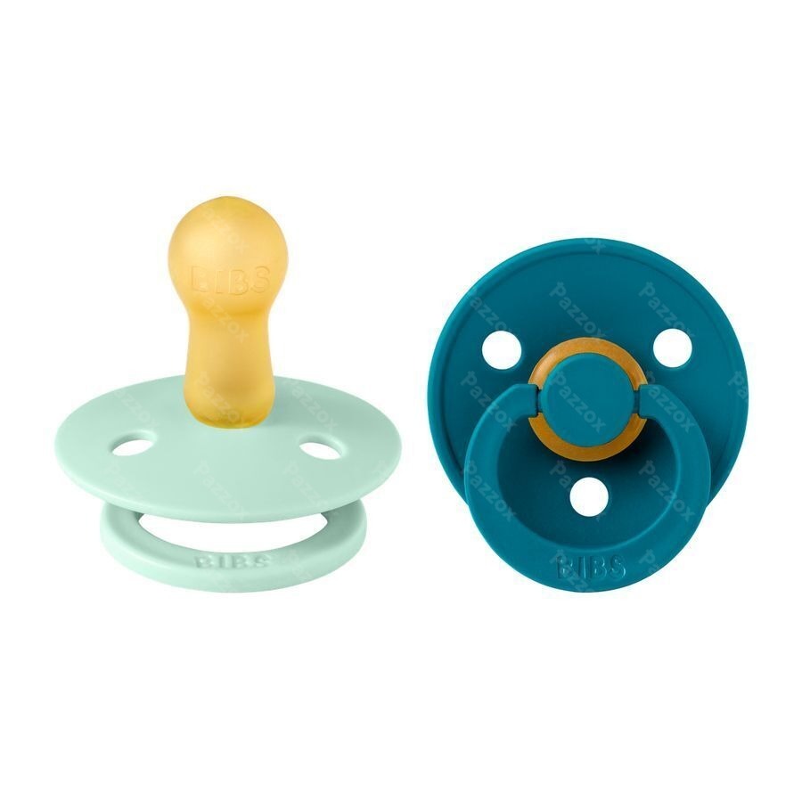Bibs 2 Fopspeen Duo Mint/forest Lake 2