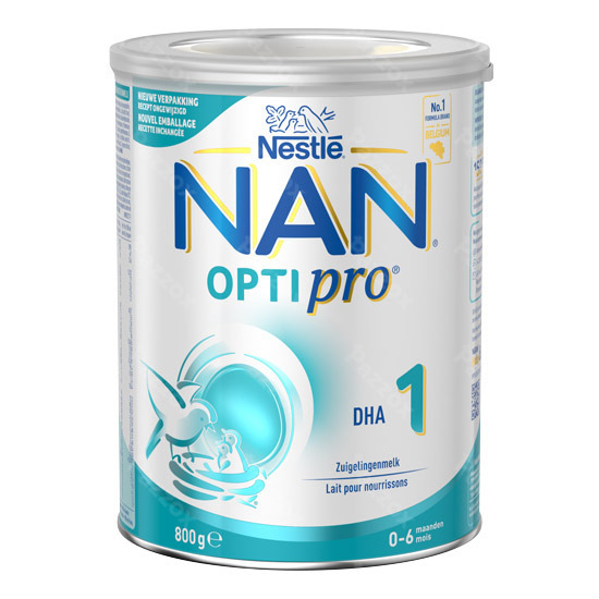 Nestlé Nan Optipro 1 Zuigelingenmelk Baby 0-6 Maanden 800g 