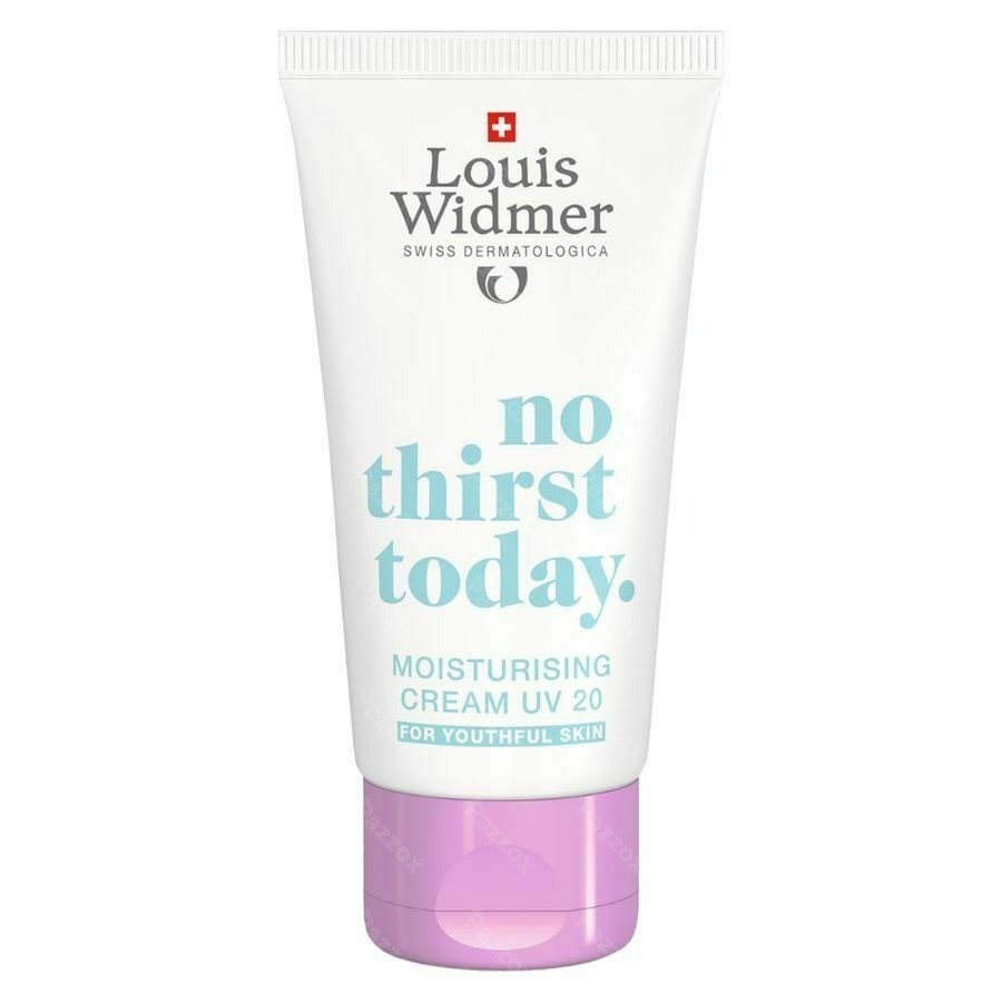 Louis Widmer Hydraterende Crème No Thirst Today Uv20 Geparfumeerd 50ml