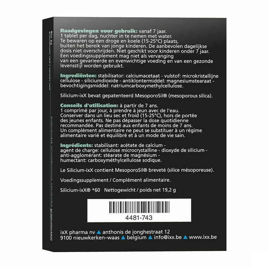Silicium-ixx Tabl 60
