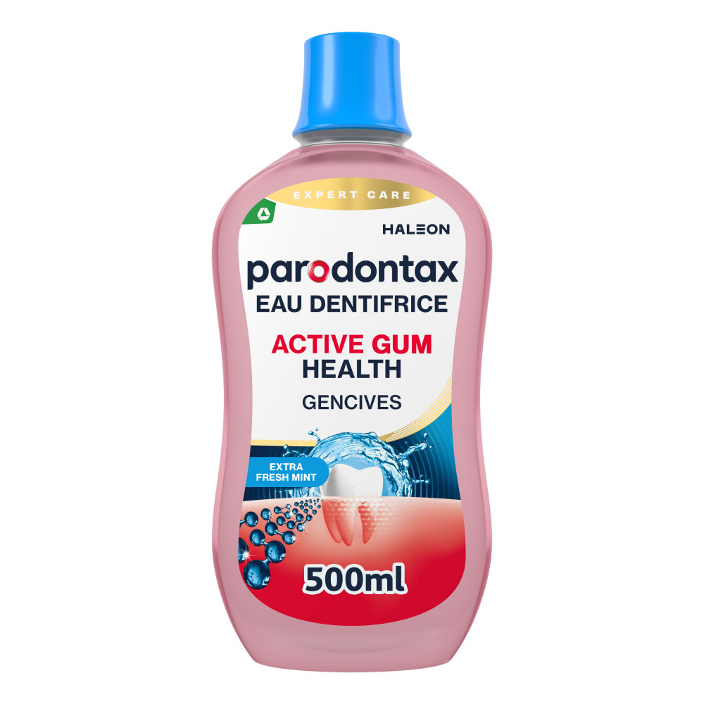 Parodontax Active Gum Health Bain de Bouche Extra Fresh Mint 500ml