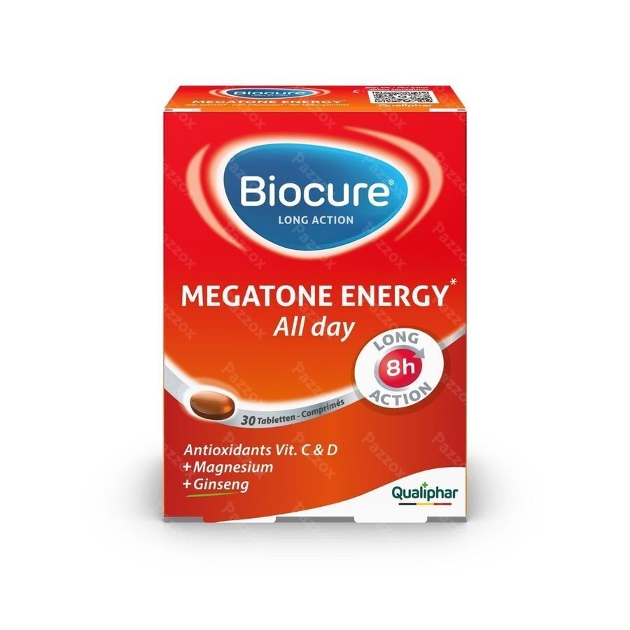 Biocure Long Action Megatone Energy 30 Tabletten