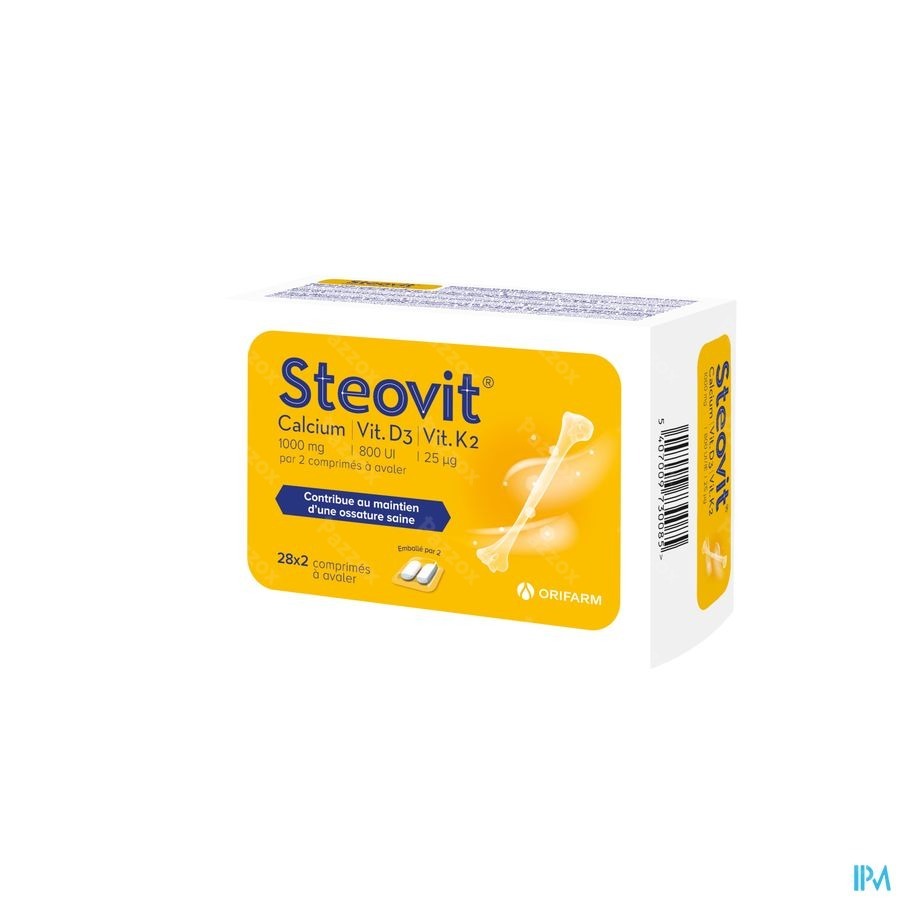 Steovit Calcium/vitd3/vit K2 1000mg/880iu Comp2x28