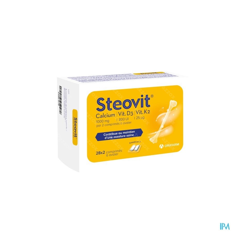 Steovit Calcium/vitd3/vit K2 1000mg/880iu Comp2x28