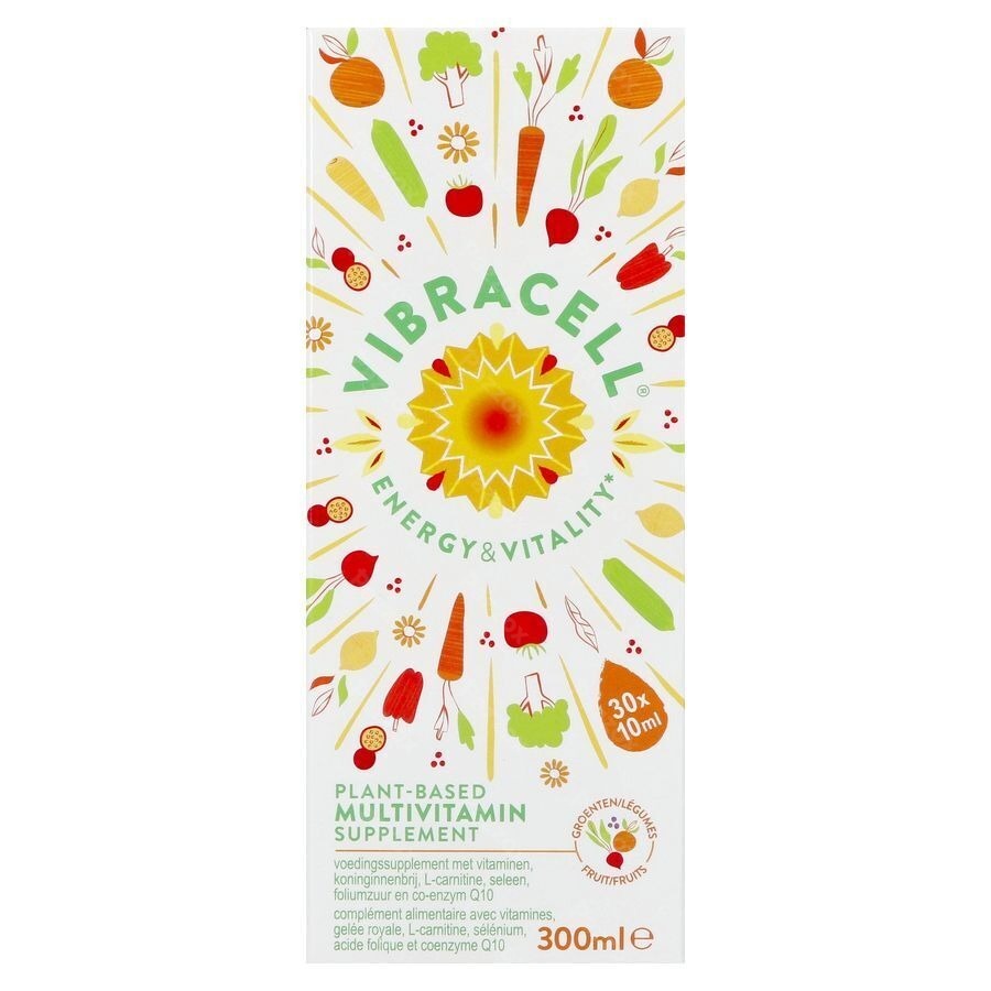 Vibracell Vloeibaar Multivitamine Concent.300ml