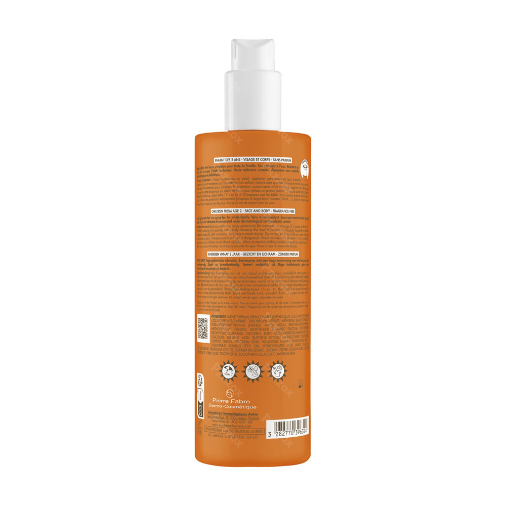 Avène Zon SPF 50+ Famille Spray 400ml