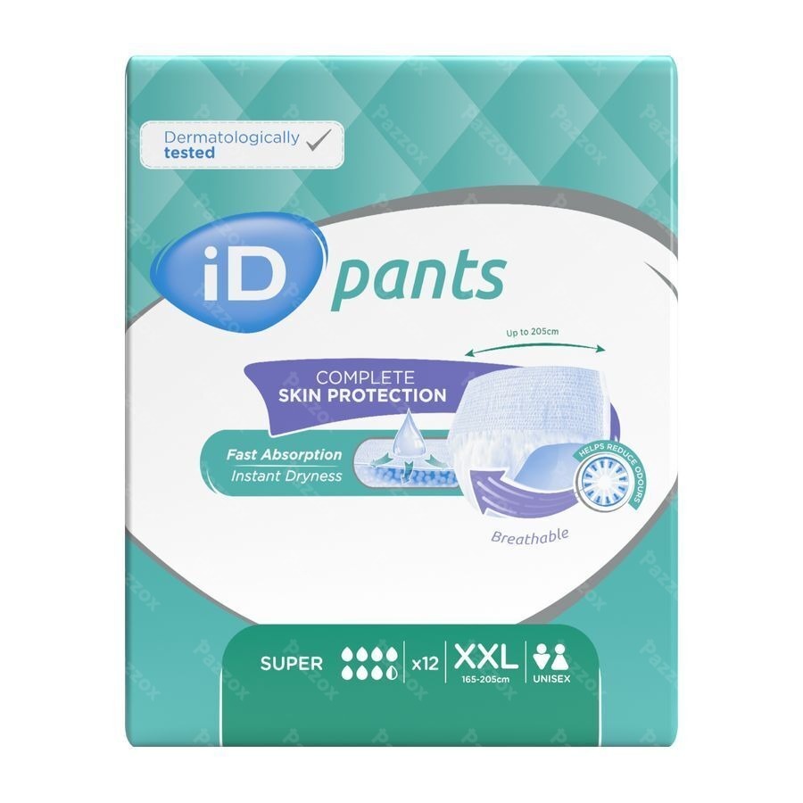 Id Pants Bariatric Xxl 12
