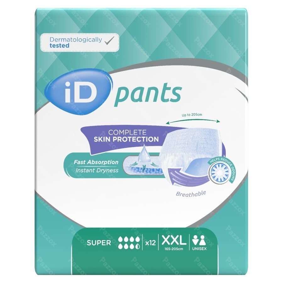 Id Pants Bariatric Xxl 12