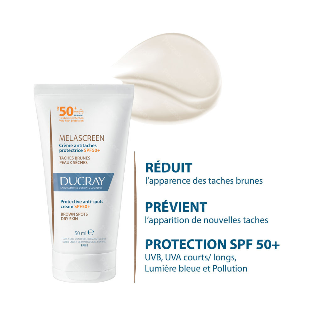 Ducray Melascreen Anti-Taches Crème SPF50 50ml