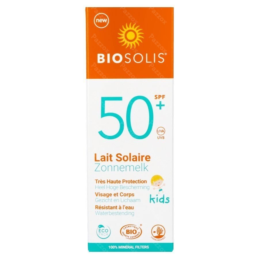 Biosolis Lait Solaire Kids SPF50+ 100ml