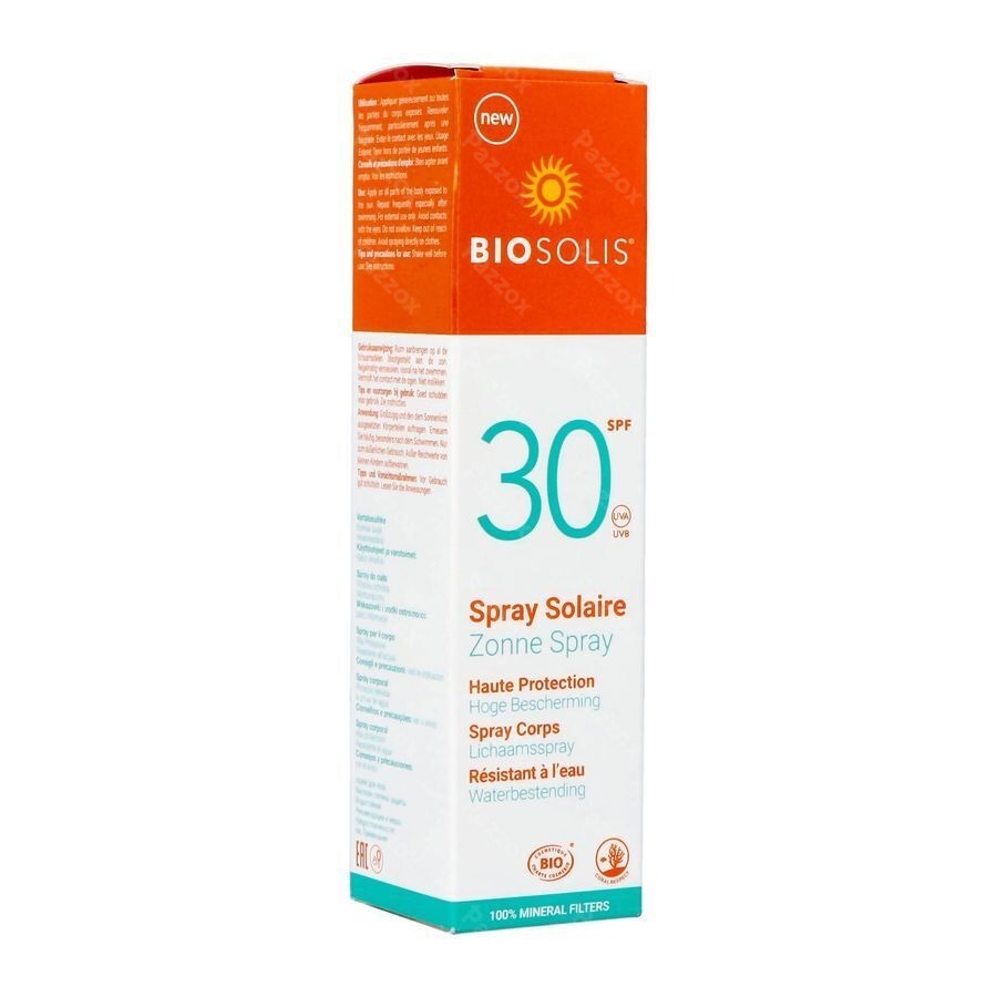 Biosolis Zonnespray SPF30 100ml