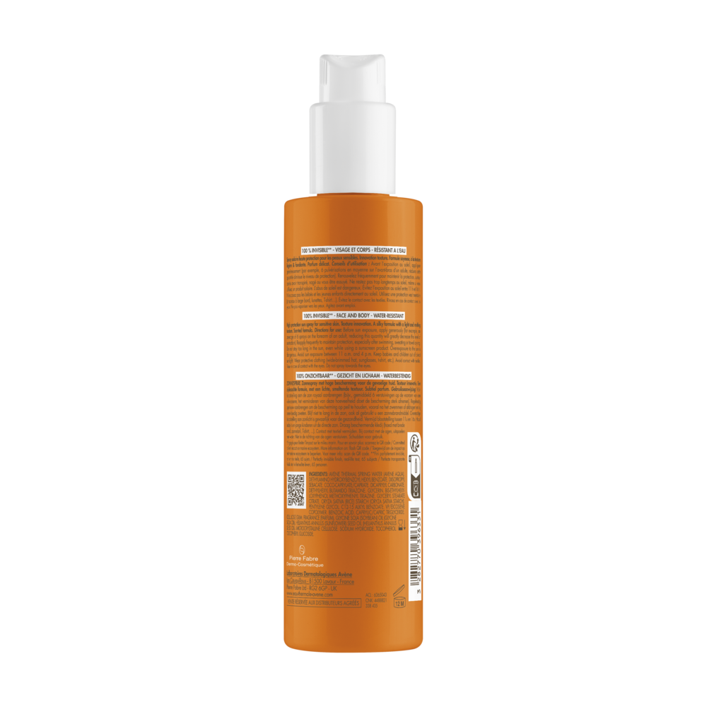 Avène Zon SPF 50 Spray 200ml