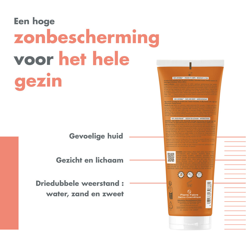 Avène Zon SPF 50+ Zonnemelk 250ml