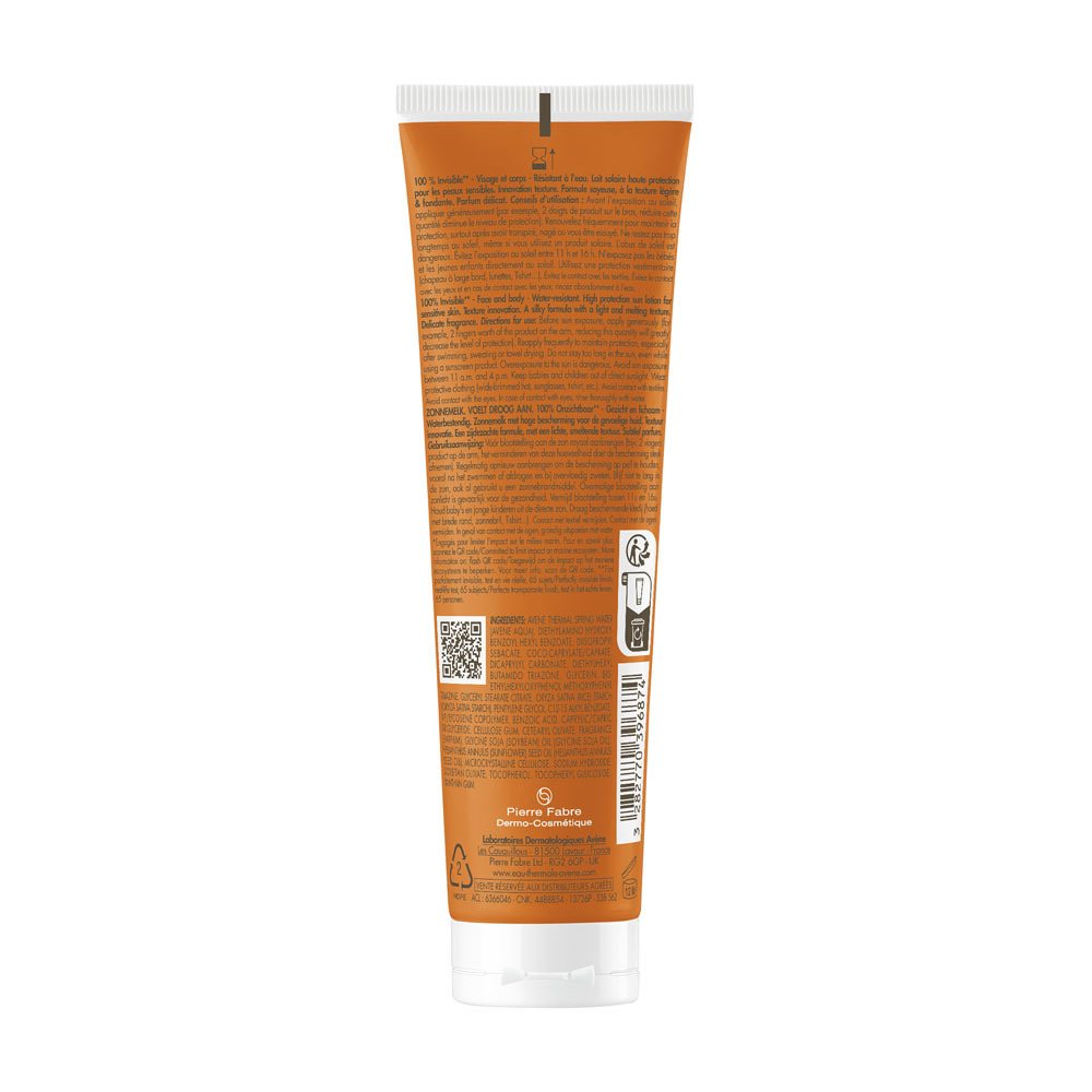 Avène Soleil SPF 50+ Lait Solaire 100ml