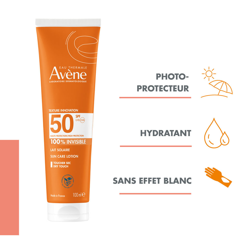 Avène Soleil SPF 50+ Lait Solaire 100ml
